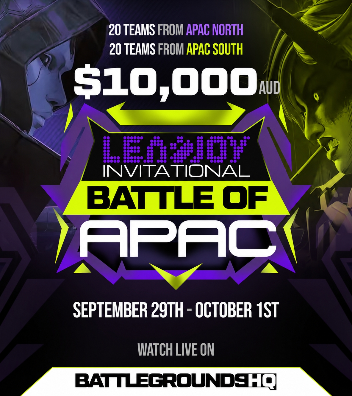 LeadJoy Invitational #2 event poster
